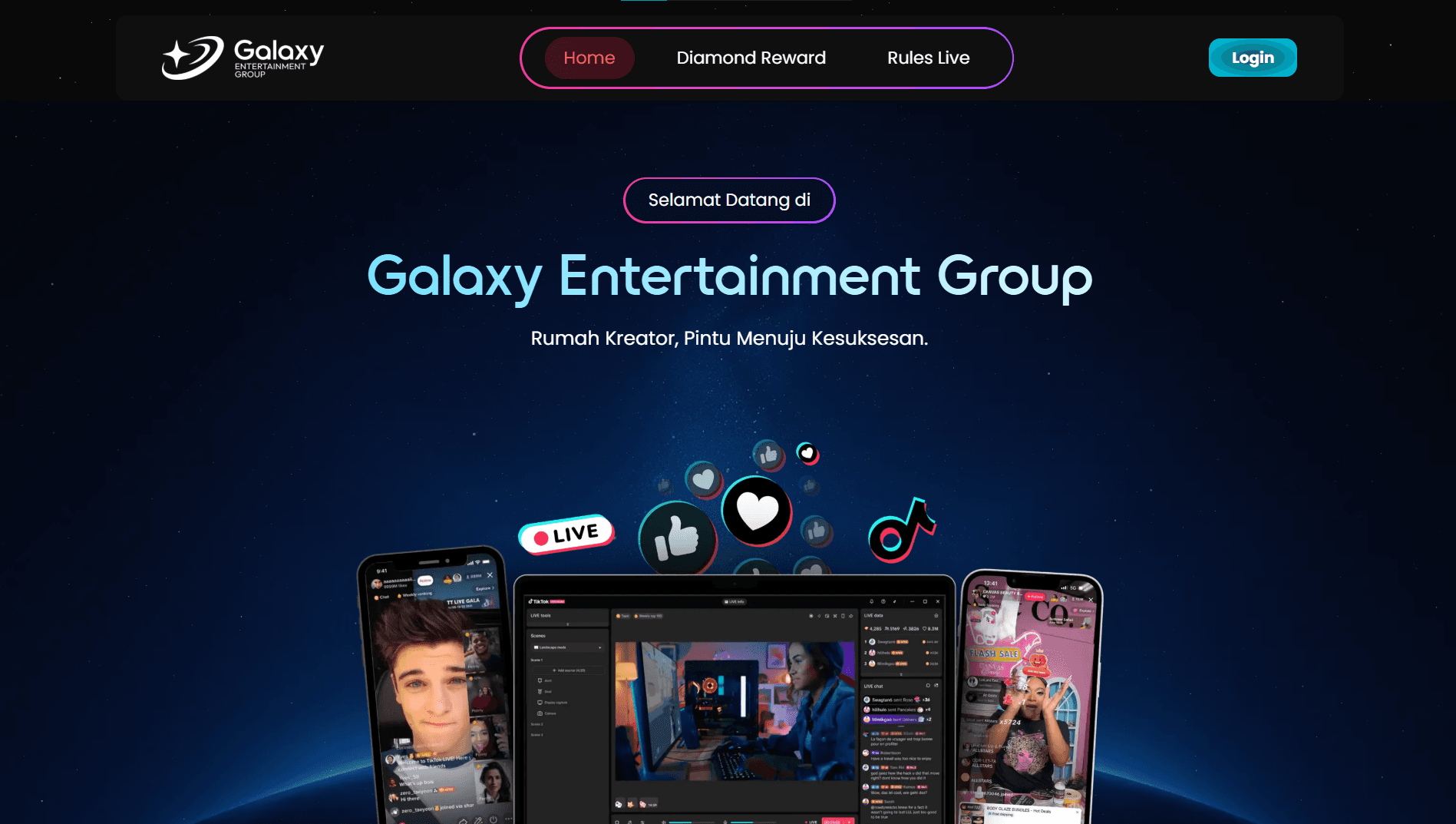 Galaxy Entertainment Group Website